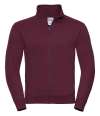 267M Russell Athletic Authentic Sweat Jacket Burgundy colour image